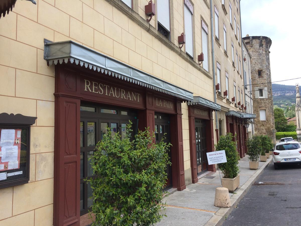 Logis Hotel Restaurant De La Paix Lodève المظهر الخارجي الصورة