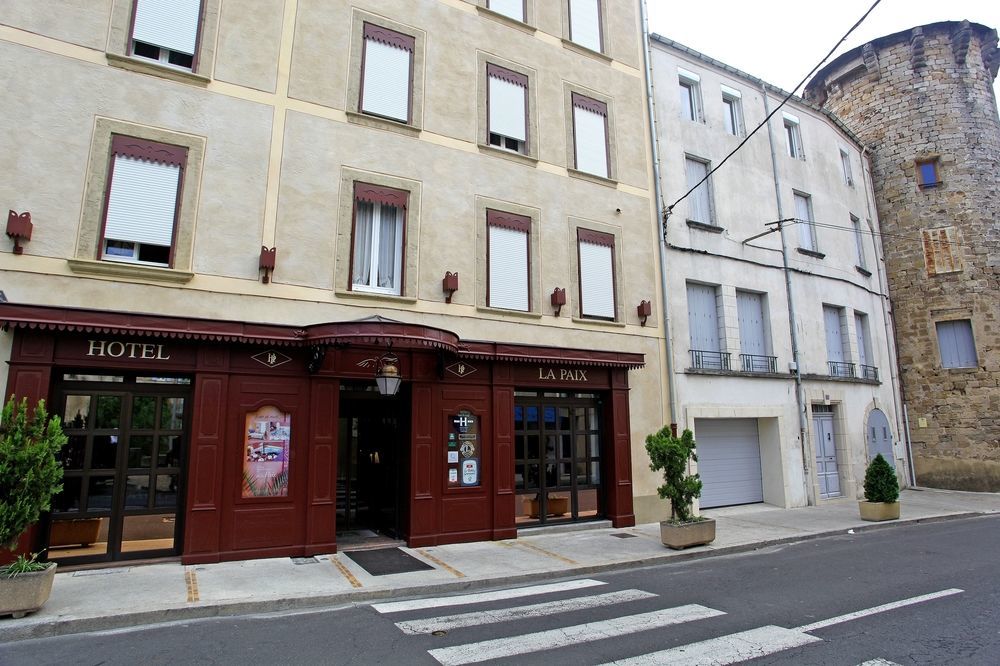 Logis Hotel Restaurant De La Paix Lodève المظهر الخارجي الصورة